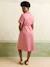 Nursing shirt dress rose 