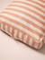 Cotton mattress cover for rectangular mattresses chequered blue+striped white 