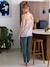 4-Piece Loungewear Set, Maternity & Nursing Special BLUE DARK ALL OVER PRINTED+sage green 