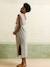 Sleeveless maternity dress khaki 