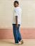 Nursing clothes short-sleeved T-shirt white 