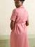 Nursing shirt dress rose 