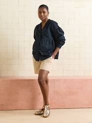 -Maternity shorts in twill