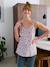 4-Piece Loungewear Set, Maternity & Nursing Special BLUE DARK ALL OVER PRINTED+sage green 