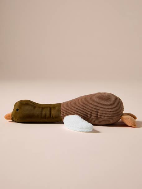 Multi-textured duck dog toy hazel 
