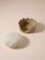 Felted animal basket with sherpa cushion beige 