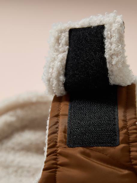 Dog rain coat caramel 