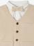 4-piece ceremony set for baby boys beige 