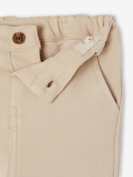 4-piece ceremony set for baby boys beige 