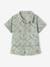 Baby boy shirt and short set sage green 