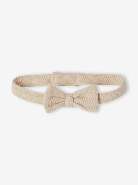 4-piece ceremony set for baby boys beige 