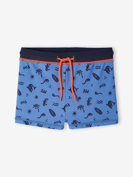 Boys' swim boxers blue 