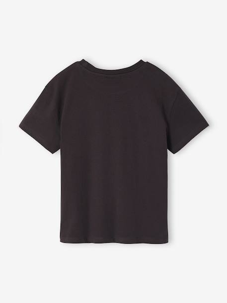 ACDC short-sleeved rock t-shirt for boys anthracite 