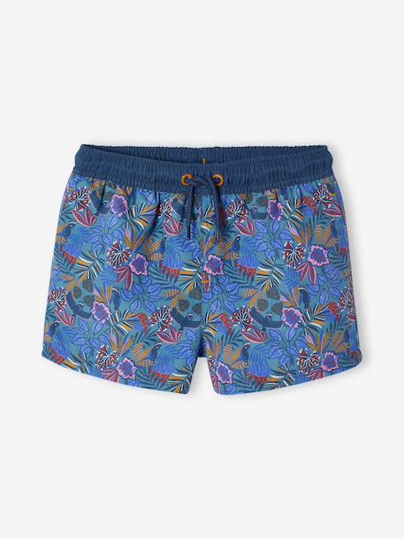 Boy's swim shorts, Liberty capsule blue 