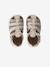 Leather Sandals for Baby Girls, Designed for First Steps gold+iridescent beige 