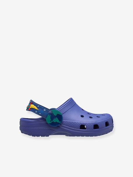 CROCS sandals blue+silver 