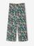 Girl's T-shirt and wide-leg trouser set blush+ecru 
