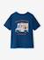 T-shirt with motif on front and back for boys dusky pink+ocean blue+sky blue+white 