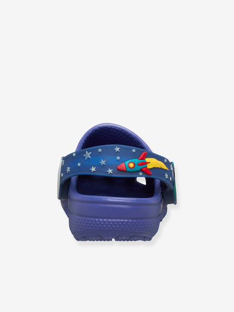 CROCS sandals blue+silver 