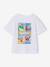T-shirt with motif on front and back for boys dusky pink+ocean blue+sky blue+white 