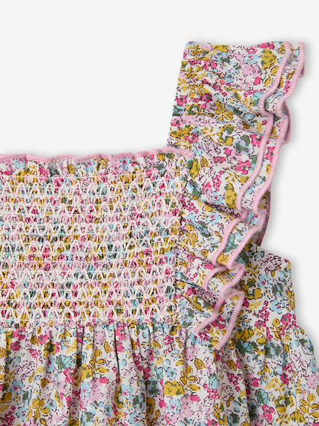 Baby dress with matching organic cotton knickers multicoloured 