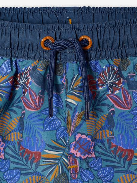Boy's swim shorts, Liberty capsule blue 