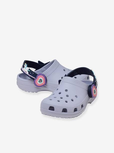 CROCS sandals blue+silver 