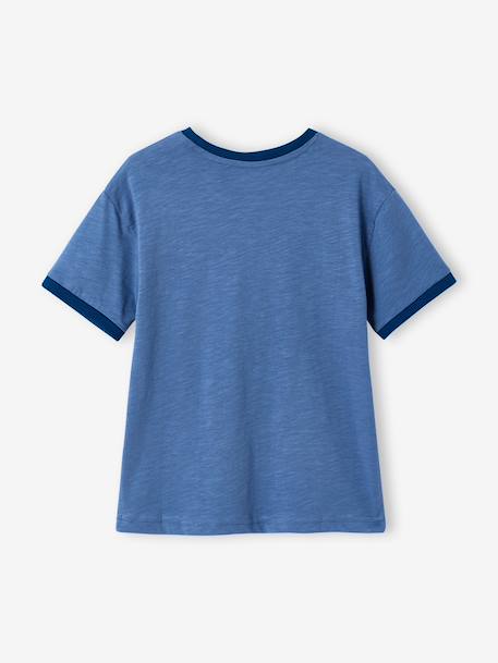 Short-sleeved t-shirt for boys blue 