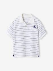 Boys-Striped short-sleeved polo shirt for boys
