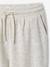 Girl's loose joggers marl grey 
