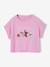 T-Shirt with Sequinned Motif, for Girls aqua green+ecru+lilac 
