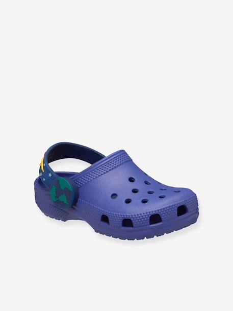 CROCS sandals blue+silver 