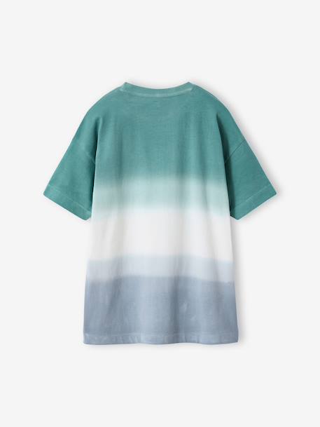 Boys' short-sleeved t-shirt light blue 