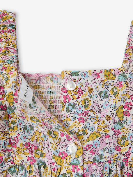 Baby dress with matching organic cotton knickers multicoloured 