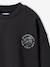 Round-neck oversized sweatshirt for boys anthracite 