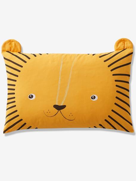 Pillowcase for Babies, Mon petit lion Orange 