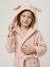 Rabbit Bathrobe in Recycled Cotton rosy 