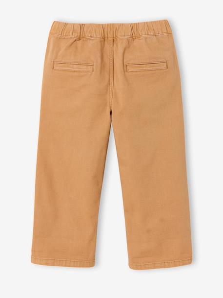 Bermuda shorts for boys navy blue+pecan nut 