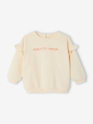 Customisable baby girl's sweatshirt