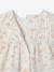Baby girl's short-sleeved dress ecru 