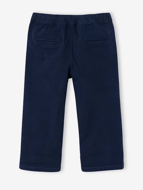 Bermuda shorts for boys navy blue+pecan nut 