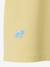Girl's short-sleeved t-shirt pale yellow 