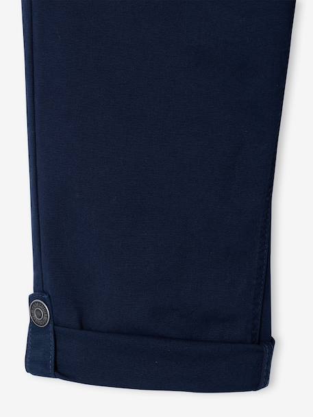 Bermuda shorts for boys navy blue+pecan nut 