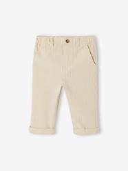 Baby-Elasticated waist trousers for baby boys