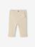 Elasticated waist trousers for baby boys beige 