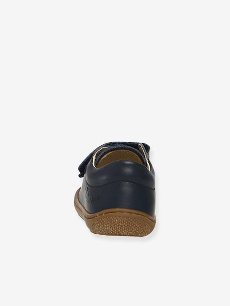 Cocoon Pram Shoes for Babies by NATURINO® camel+navy blue 