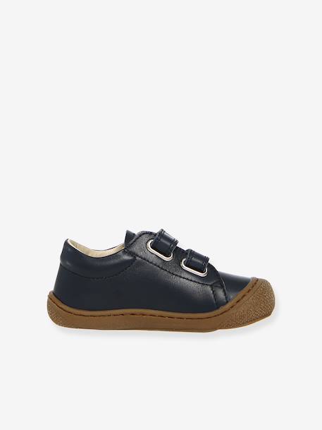 Cocoon Pram Shoes for Babies by NATURINO® camel+navy blue 