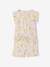 Pack of 2 short-sleeved pyjamas for girls pale yellow 