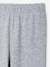 Pack of 2 Mid-Calf Leggings for Girls emerald green+marl grey+mauve 