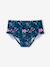 Girl's UV Protection one-piece swimsuit navy blue 